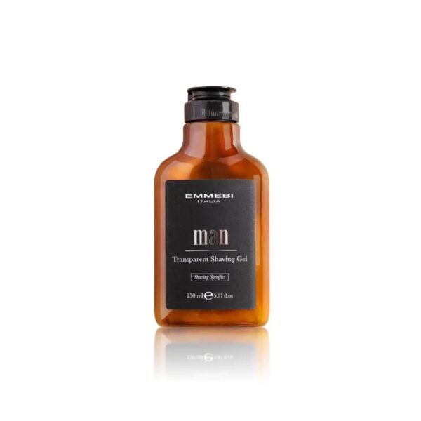 Прозорий гель для гоління Transparent Shaving Gel 150ml Emmebi Italia
