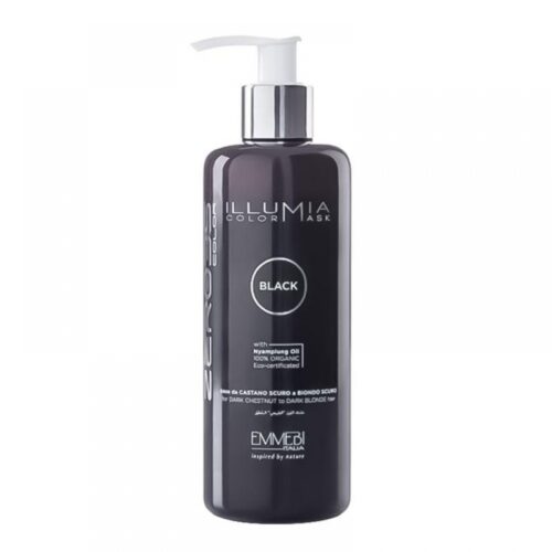 emmilu1 Сяюча тонуюча маска Чорний Emmebi Illumia Color Mask Black