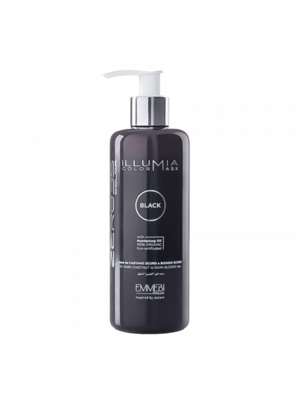 Сяюча тонуюча маска Чорний Emmebi Illumia Color Mask Black