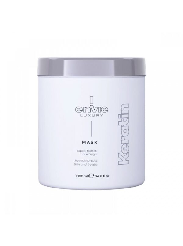 ENVIE LUXURY MASK KERATIN 1000 ML EN450 Капілярна маска для пошкодженого волосся