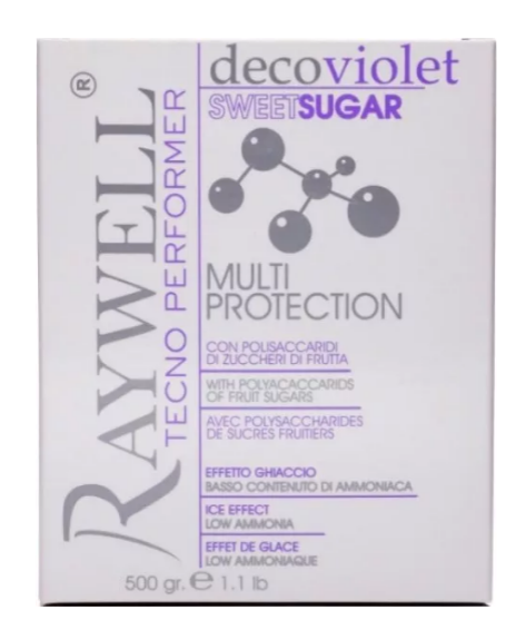 Освітлююча пудра фіолетова Deko Violet Raywell